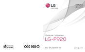 LG LG-P920 Guide De L'utilisateur