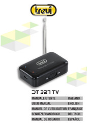 Trevi DT 327 TV Manuel De L'utilisateur