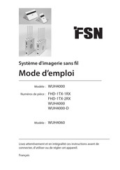 FSN WUH4060 Mode D'emploi