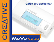 Creative MuVo V200 Guide De L'utilisateur