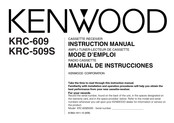 Kenwood KRC-609 Mode D'emploi