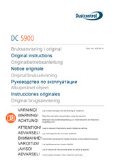 Dustcontrol DC 5900 Notice Originale