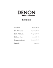 Denon Professional Envoi Go Guide D'utilisation