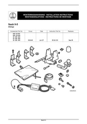 Saab 32 025 953 Instructions De Montage