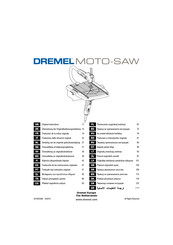 Dremel Moto-Saw Traduction De La Notice Originale