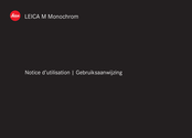 Leica M Monochrom Notice D'utilisation