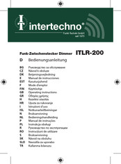 INTERTECHNO ITLR-200 Mode D'emploi