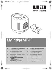 Waeco MyFridge MF-1F Mode D'emploi