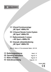 ModelCraft MC Sport Notice D'emploi