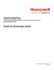 Honeywell CN75e Guide De Démarrage Rapide