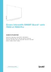 SMART SMART Board SBID-7375 Guide D'utilisation