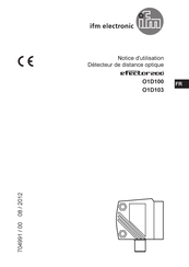 IFM Electronic O1D103 Notice D'utilisation