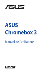 Asus Chromebox 3 Manuel De L'utilisateur