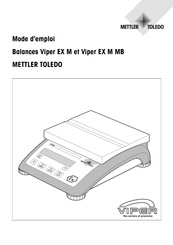 Mettler Toledo Viper EX M Mode D'emploi