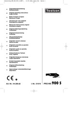 Toolson PRO-WS 900 S Mode D'emploi D'origine