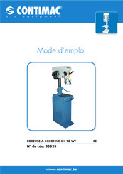 Contimac 35028 Mode D'emploi