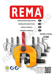 REMA CSH Série Mode D'emploi