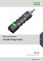 MSA ALTAIR Pump Probe Manuel D'utilisation