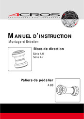 Acros A-BB Série Manuel D'instruction