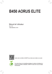 GIGA-BYTE B450 AORUS ELITE Manuel De L'utilisateur