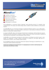 BlueDiamond MICROBLUE Instructions D'installation