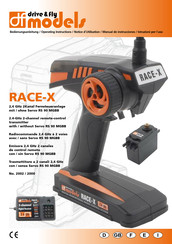 df models RACE-X Notice D'utilisation