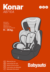 Babyauto Zarauz Con Deluxe AB710A Notice D'instruction