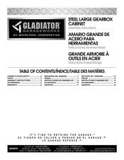 Whirlpool Gladiator Garageworks GALG36KDESG Instructions D'assemblage