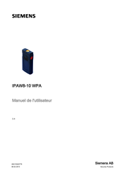 Siemens IPAW8-10 WPA Manuel De L'utilisateur