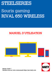 STEELSERIES RIVAL 650 WIRELESS Manuel D'utilisation