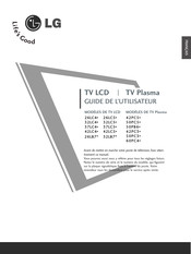 LG 42PC3 Série Guide De L'utilisateur
