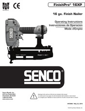 Senco FinishPro 16XP Mode D'emploi