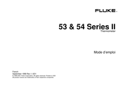 Fluke 53 II Série Mode D'emploi