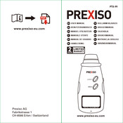 Prexiso PTX-99 Manuel Utilisateur