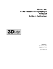 3Dlabs Wildcat4 Guide De L'utilisateur