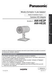 Panasonic AW-HE2E Mode D'emploi Base