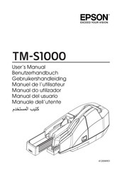 Epson TM-S1000 Manuel De L'utilisateur