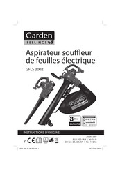 Garden feelings GFLS 3002 Instructions D'origine
