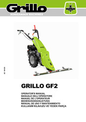 Grillo GF2 Manuel De L'opérateur