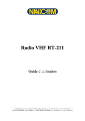 NAVICOM RT-211 Guide D'utilisation