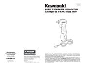 Kawasaki 840180 Manuel D'utilisation