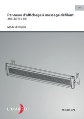 luxartec PE-9441-675 Mode D'emploi