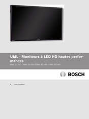 Bosch UML-323-90 Guide D'installation
