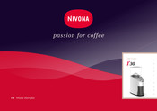 Nivona Cafe Grano NICG 130 Mode D'emploi