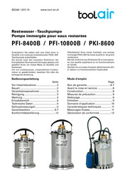 tool-air PFI-10800B Mode D'emploi