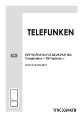 Telefunken TFKCB324KFD Manuel D'utilisation