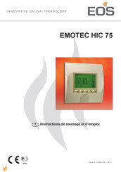 EOS EMOTEC HIC 75 Instructions De Montage Et D'emploi