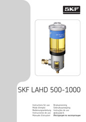 SKF LAHD 500 Mode D'emploi