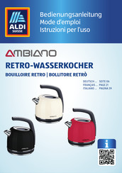 Ambiano GT-WKe-eds-02-CH Mode D'emploi