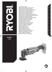 Ryobi R18MT TYPE II Traduction Des Instructions Originales